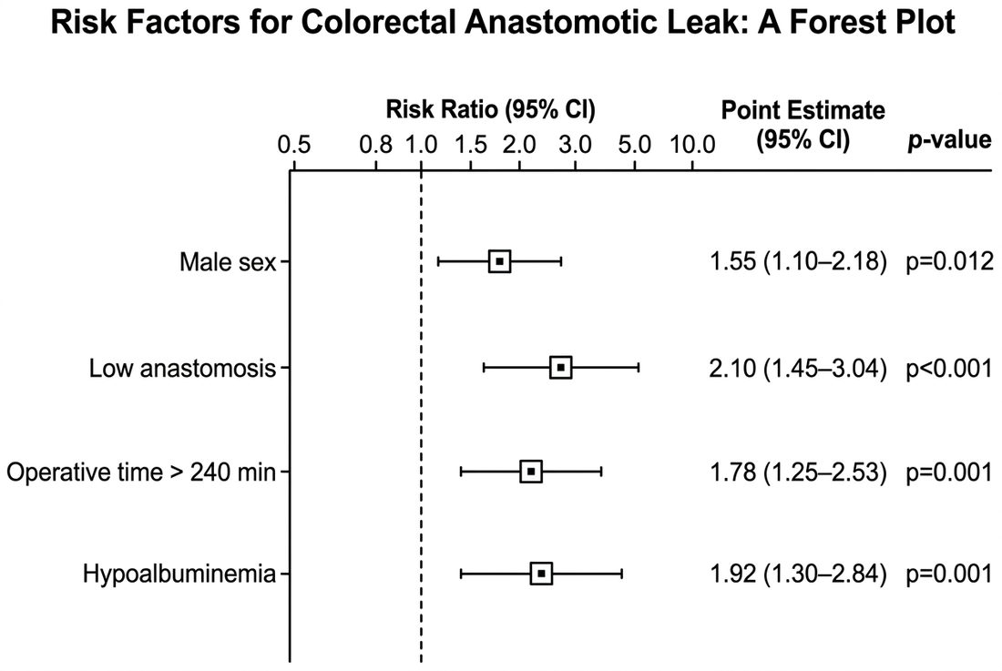 Risk factors for anastomotic leak