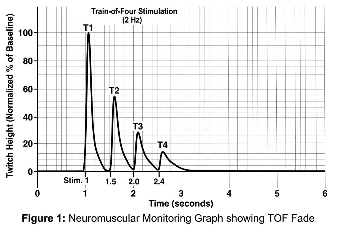 Train-of-four neuromuscular monitoring